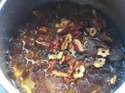 Make Peach cream step 4