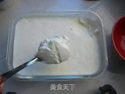 Make Peach cream step 6