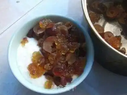 Make Peach cream step 7