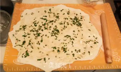 Make Onion cake step 12
