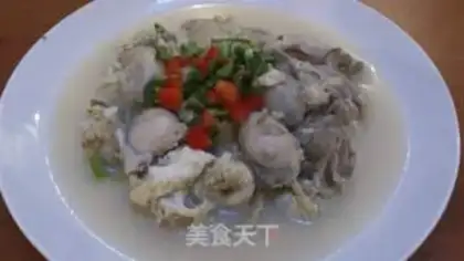 Make Steamed eggs and oysters step 2