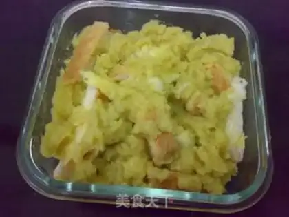 Make Cheese curry potato pudding step 5