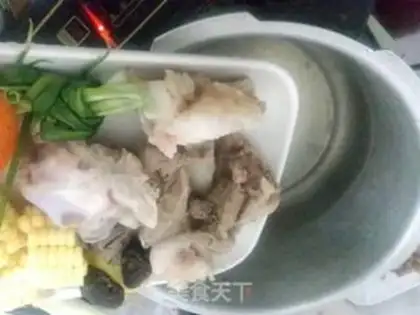 Make Corn bone soup step 2