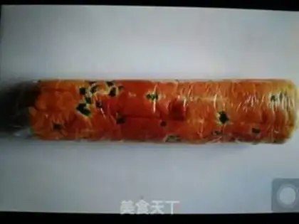 Make Meat pine moss cake roll step 6