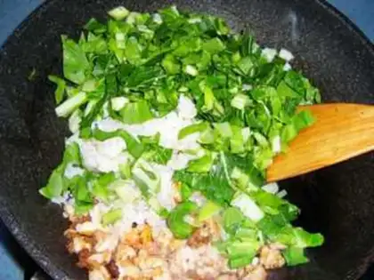 Make Shrimp beef fried rice step 5