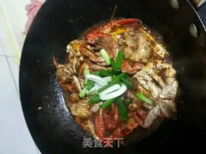 Make Spicy crab step 8