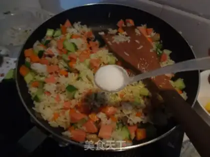 Make Pineapple rice step 10