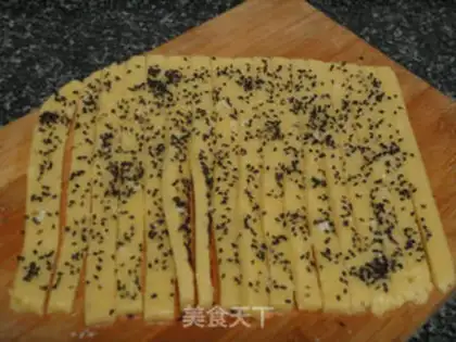 Make The sesame stick step 10