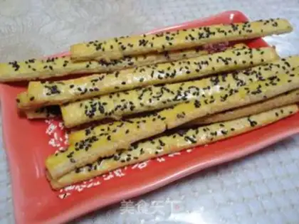 Make The sesame stick step 13