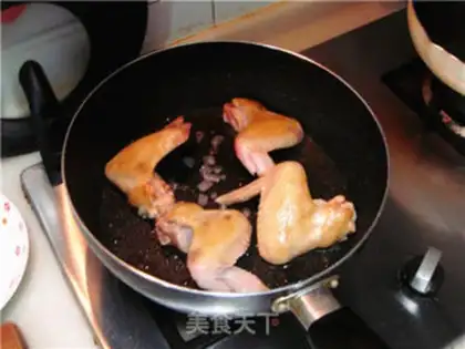 Make Beer chickens burn potatoes with wings step 3