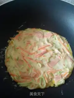 Make Vegetable pancakes step 6