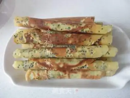 Make The flat pan, the omelet step 9