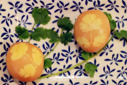 Make Stamped eggs step 8