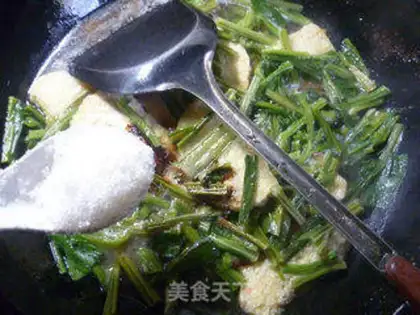 Make The veggie chicken step 7