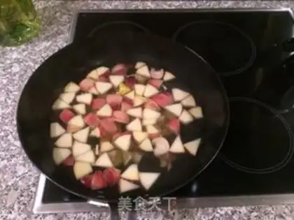 Make Honey fruit tea step 4