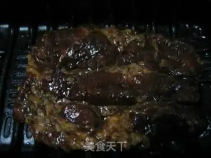 Make Black pepper pork chop step 1