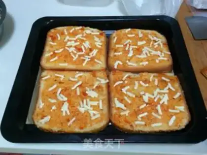 Make Toast pizza step 6