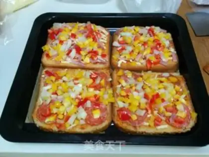 Make Toast pizza step 8