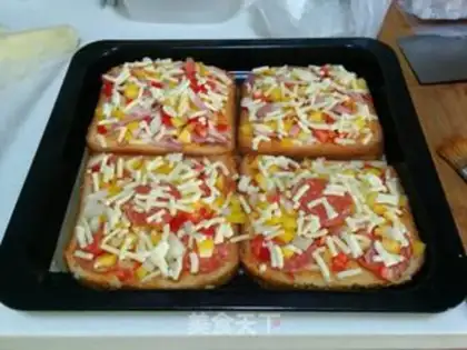 Make Toast pizza step 9