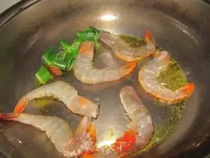 Make Pleaky shrimp step 2