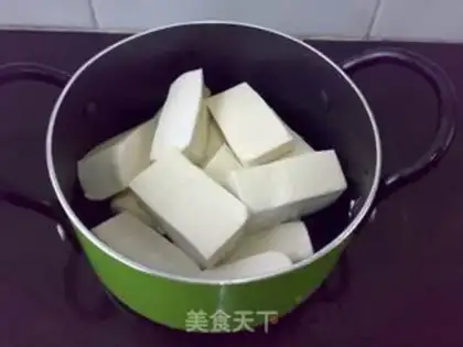 Make Shrimp squid tofu step 4