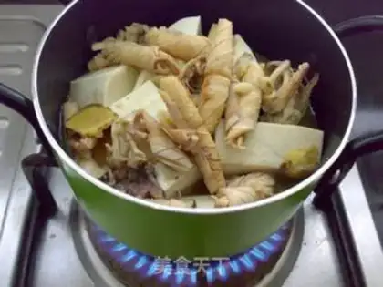 Make Shrimp squid tofu step 5