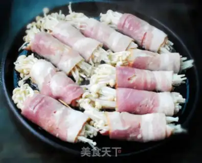 Make Iron-coated bacon pips step 4