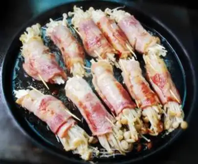 Make Iron-coated bacon pips step 5
