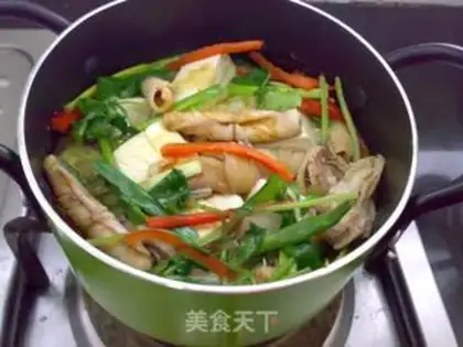 Make Shrimp squid tofu step 8