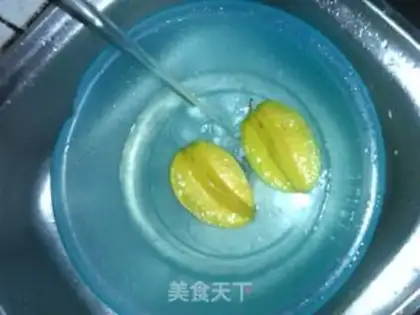 Make Pickles and peaches step 1