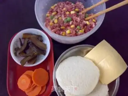 Make Double beef toast fort step 2