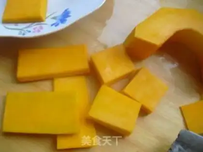 Make Red dates steam pumpkins step 2