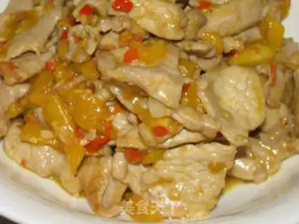 Make Tomato fried meat step 7
