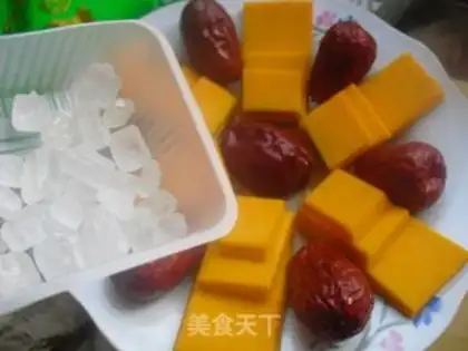 Make Red dates steam pumpkins step 4