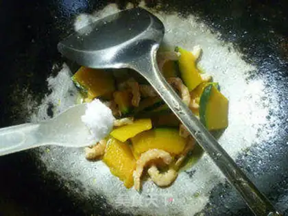 Make Fire the Japanese pumpkin step 7