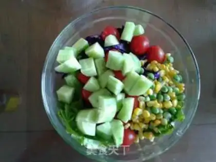 Make Vegetable salad step 3