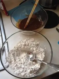 Make Coffee, oatmeal, meatloaf step 3