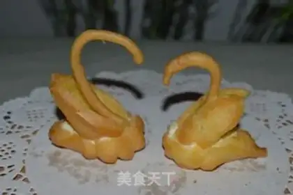 Make Swan puff step 19