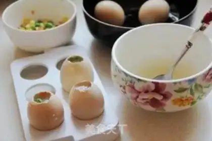 Make Colour crystal eggs step 6