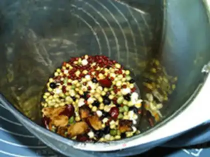 Make Red dates, beans step 3