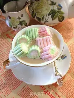 Make Homemade marshmallow coffee step 4