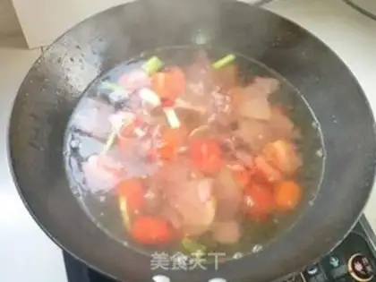 Make Holy fruit beef soup step 7
