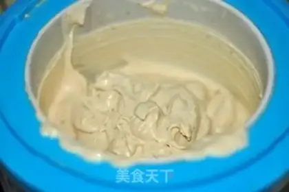Make Blue cherry rum ice cream step 10