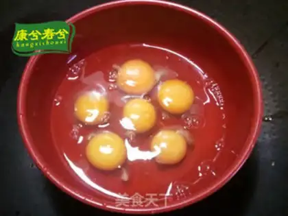 Make Sour eggs step 1