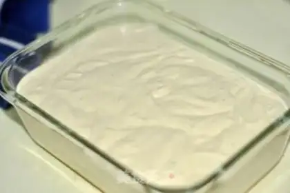 Make Blue cherry rum ice cream step 11