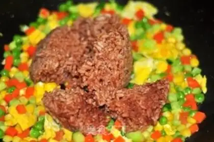 Make Cornfried rice step 7