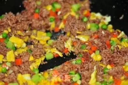 Make Cornfried rice step 8