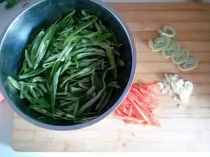 Make Clear the beans step 0