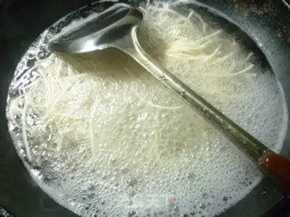Make Bacon noodle step 2