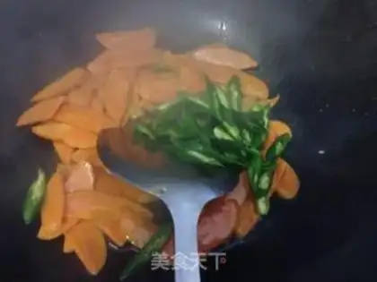 Make Carrot beef step 3
